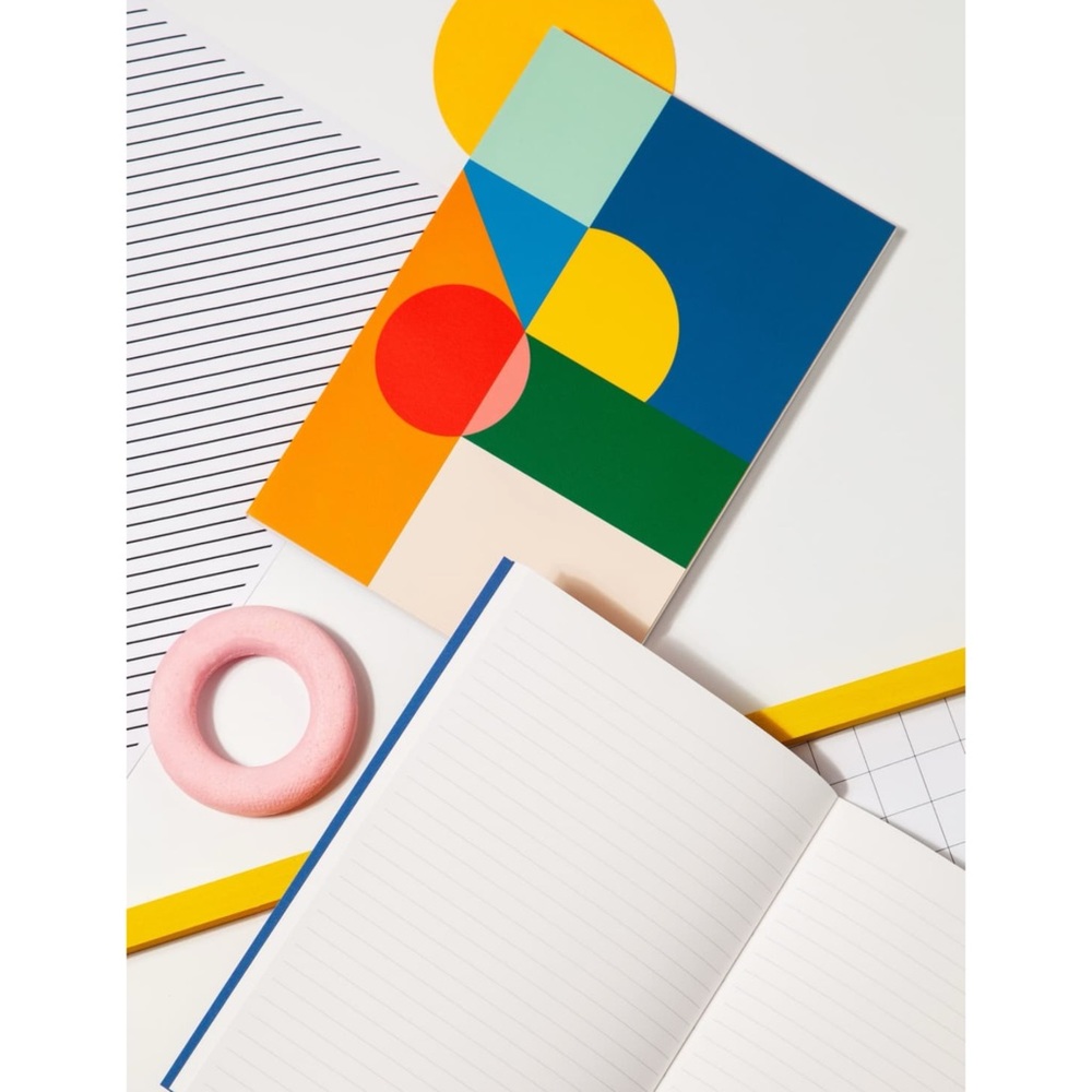 POKETO Sunset Sunrise Notebook Simple Lined NEW